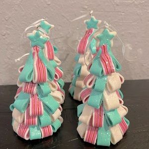 Peppermint Christmas tree oarnaments